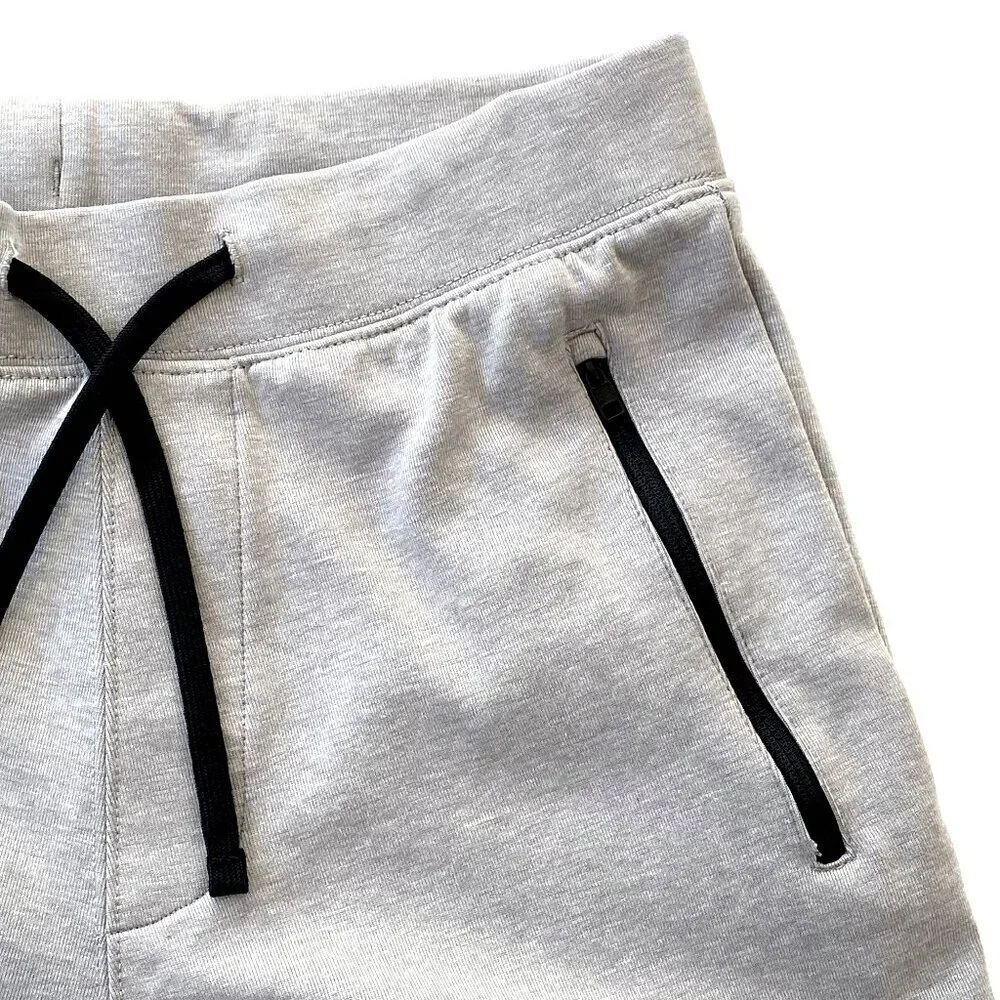 J.Crew Heather Gray Zip Pocket Jogger Sweatpants S